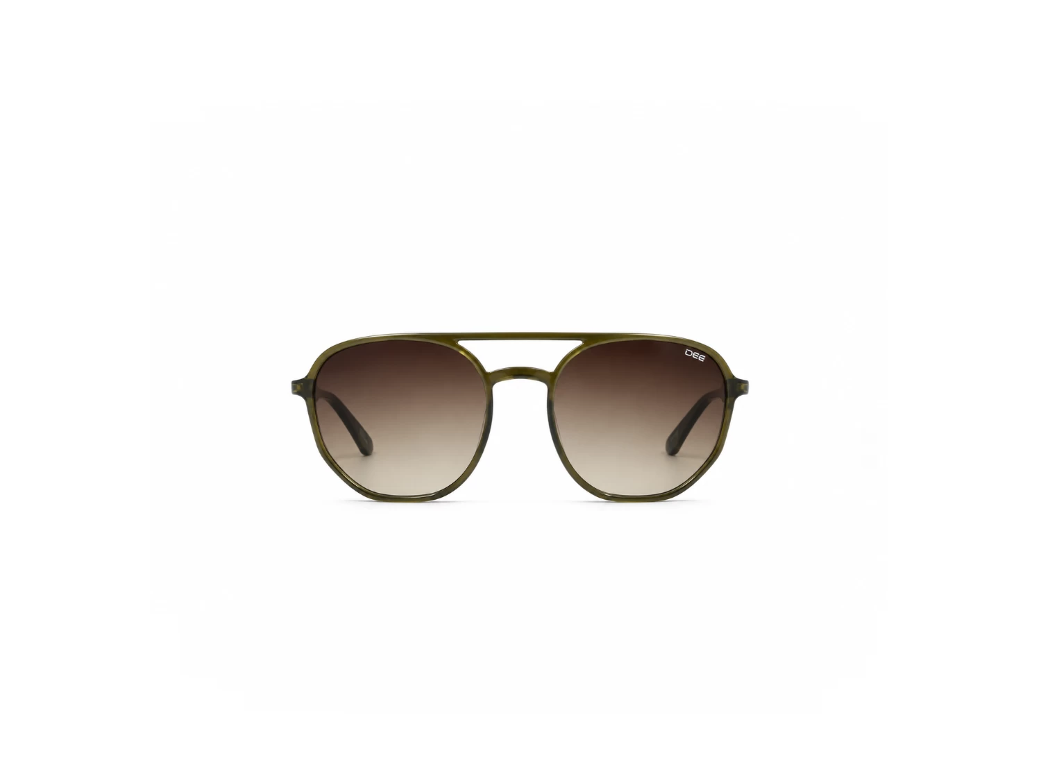 IDEE Soft Aviator Olive Green Acetate Men Sunglass (S2952 C4 53)