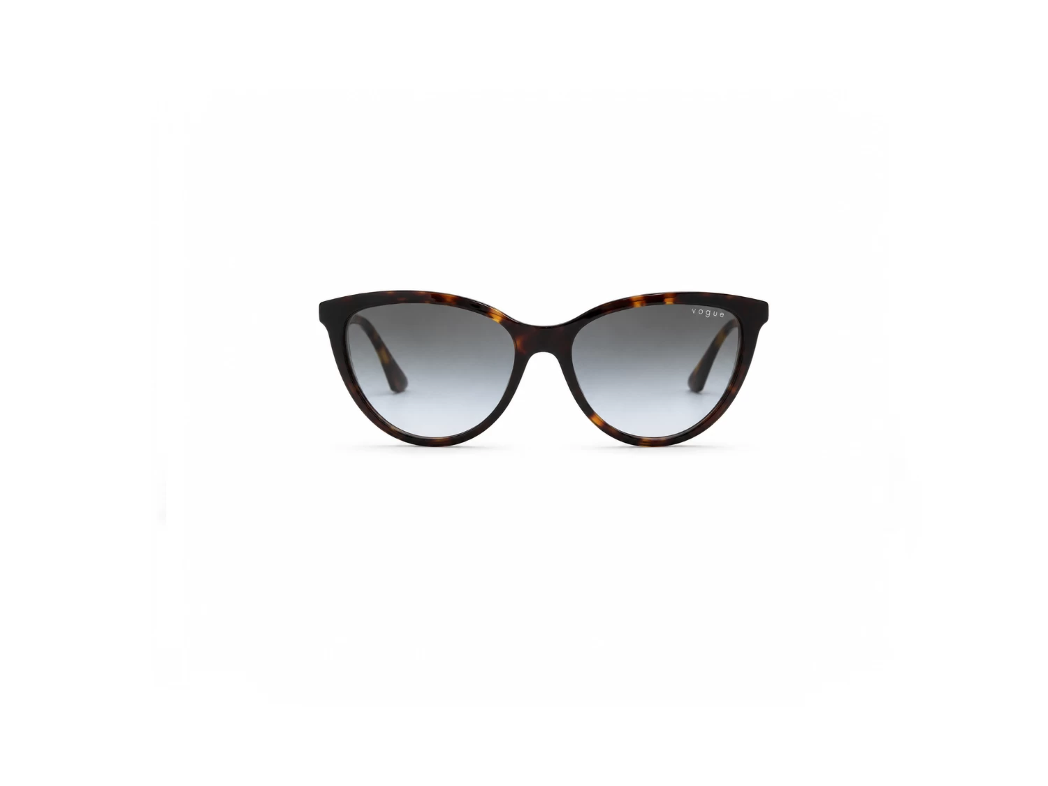 Vogue Dark Havana Tortoise Grey Gradient Cat-Eye Women Sunglass (VO 5593-S| W6568G 57)