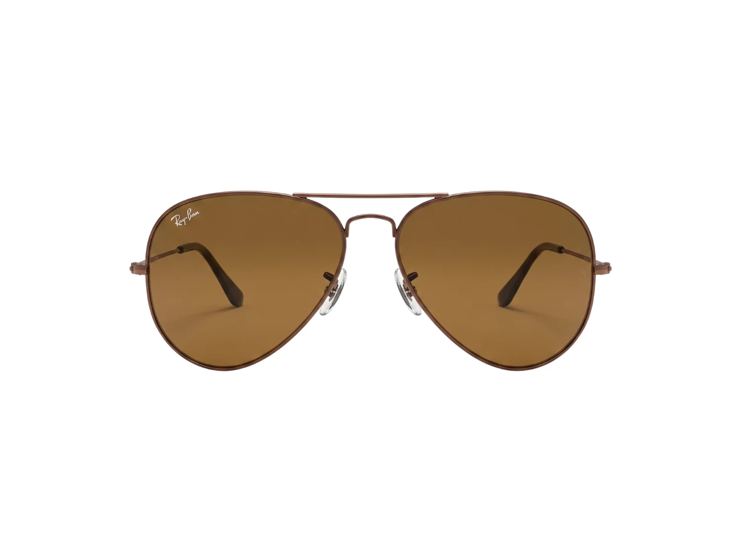 Ray Ban Copper Brown Aviator Men Sunglass (RB 3025 R1072 58)
