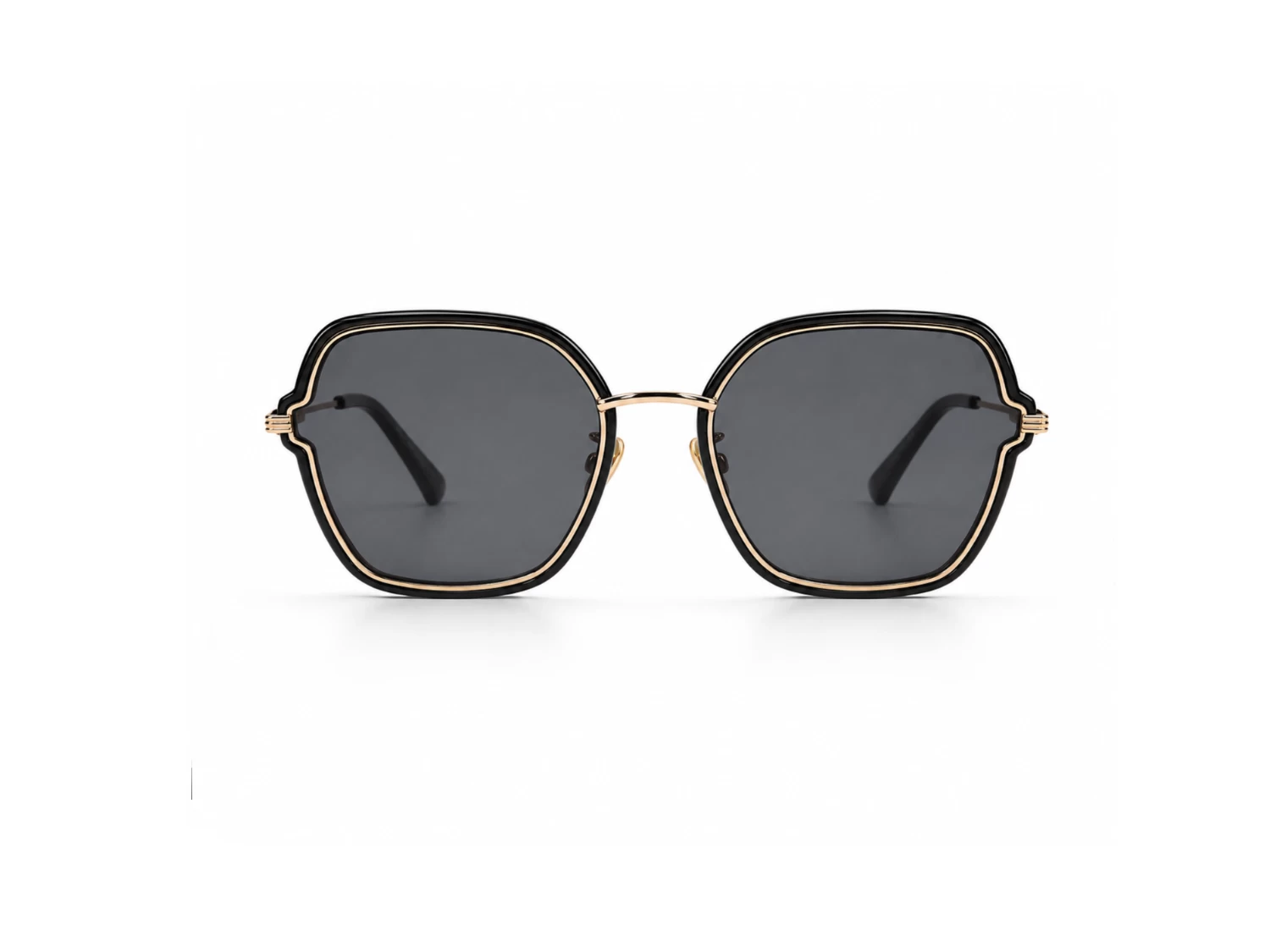 PRSR Oversized Square Dark Grey Women Sunglass (PS1016 B 58 19 147)
