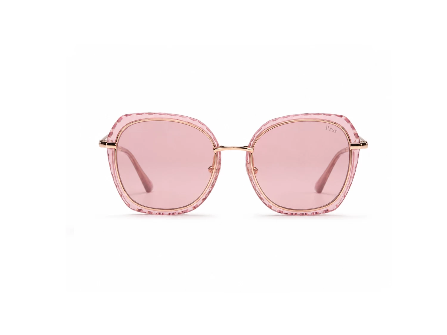 PRSR Pink Square Women Sunglass (PS2026 P01 55)