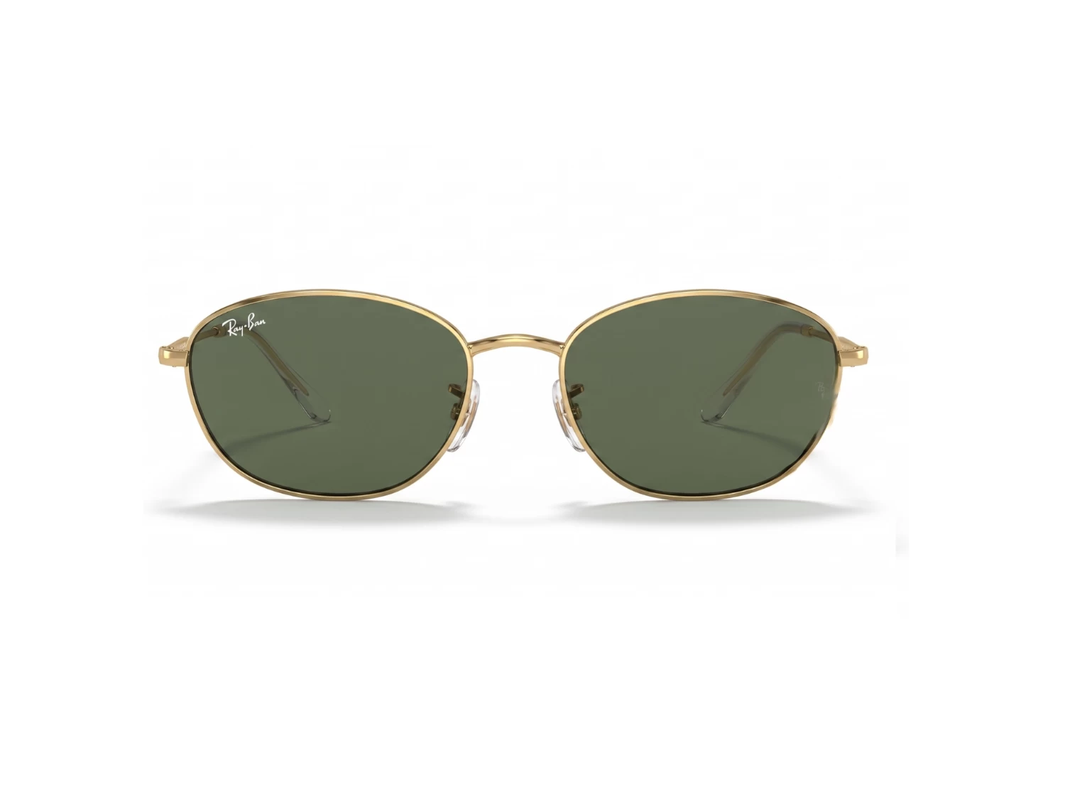 Ray Ban Green Rectangle Unisex Sunglass ( RB 3749 001/31 55 )