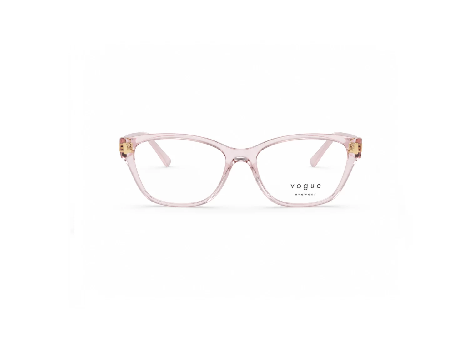 Vogue Transparent Pink Soft Square Women Frame (VO 5516-B 2942 53)