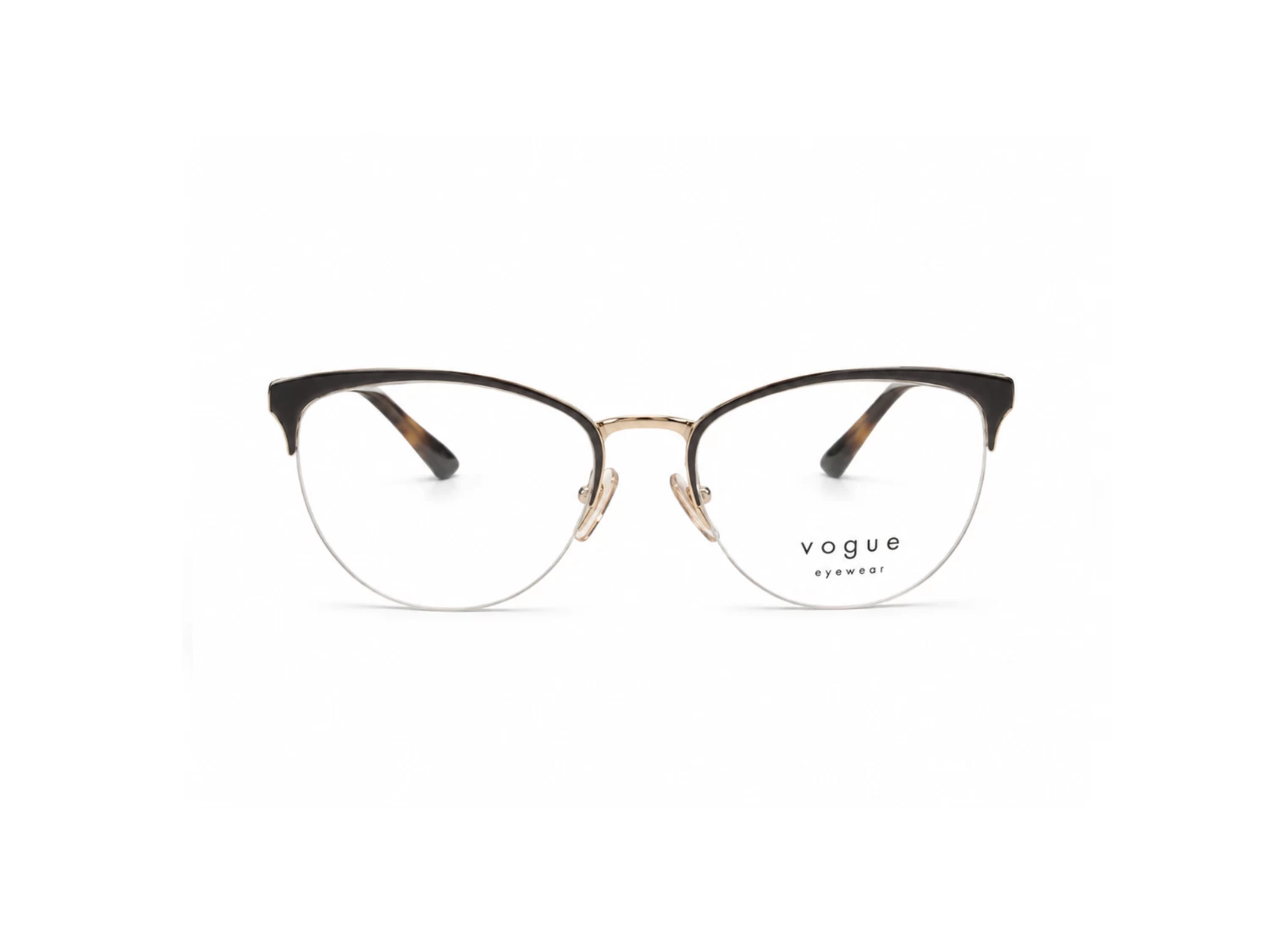 Vogue Cat-Eye Top Brown Gold Women Frame (VO 4304 5199 53)