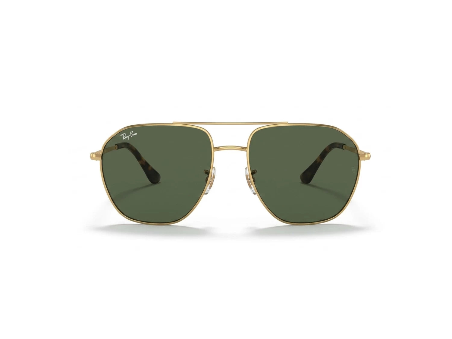 Ray Ban Dark Green Unisex Square (Navigator) Sunglass ( RB 3714I 001/71 59)