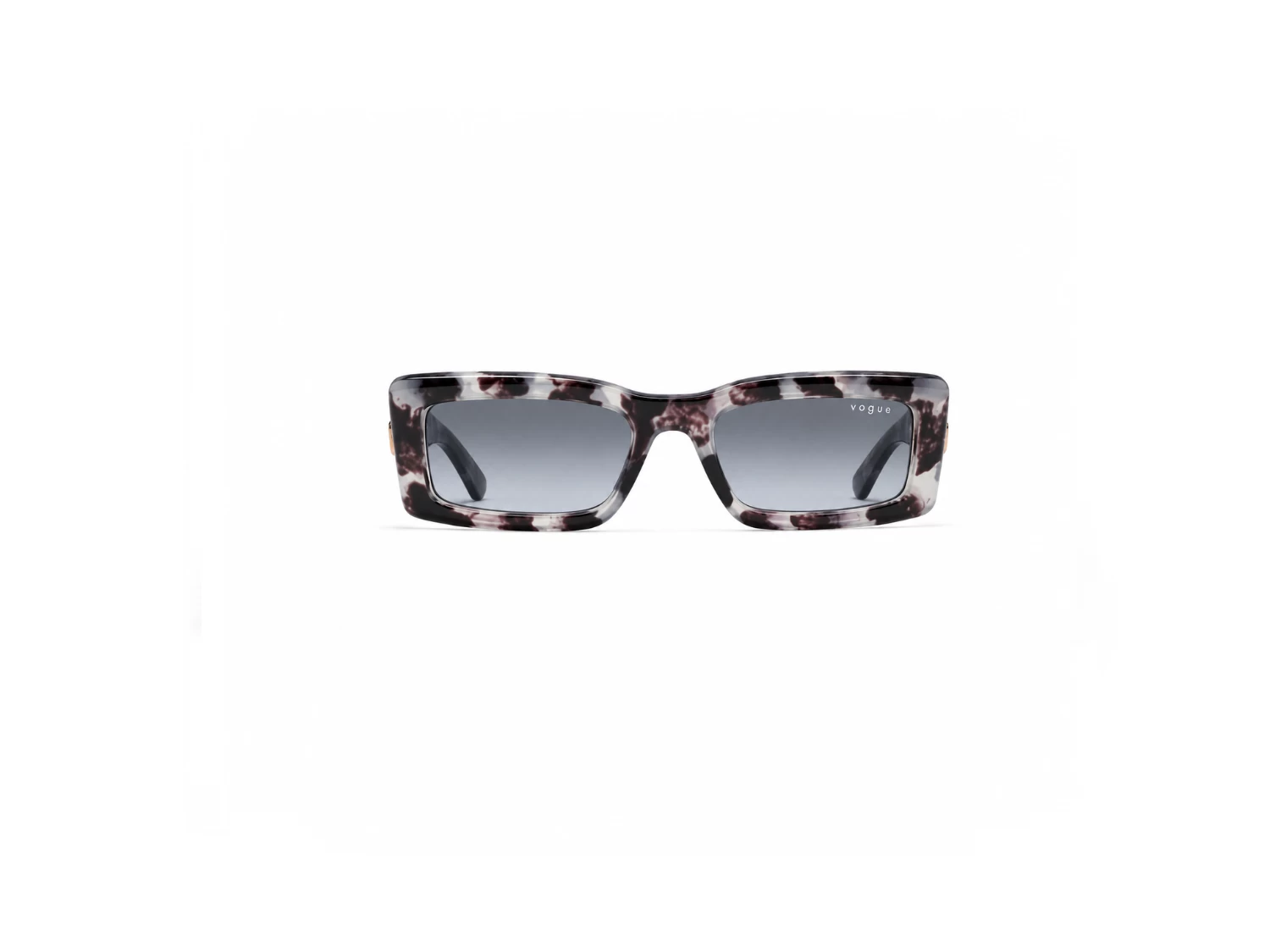 Vogue Grey Havana Rectangular Women Sunglass (VO 5674-S 3218T3 53)