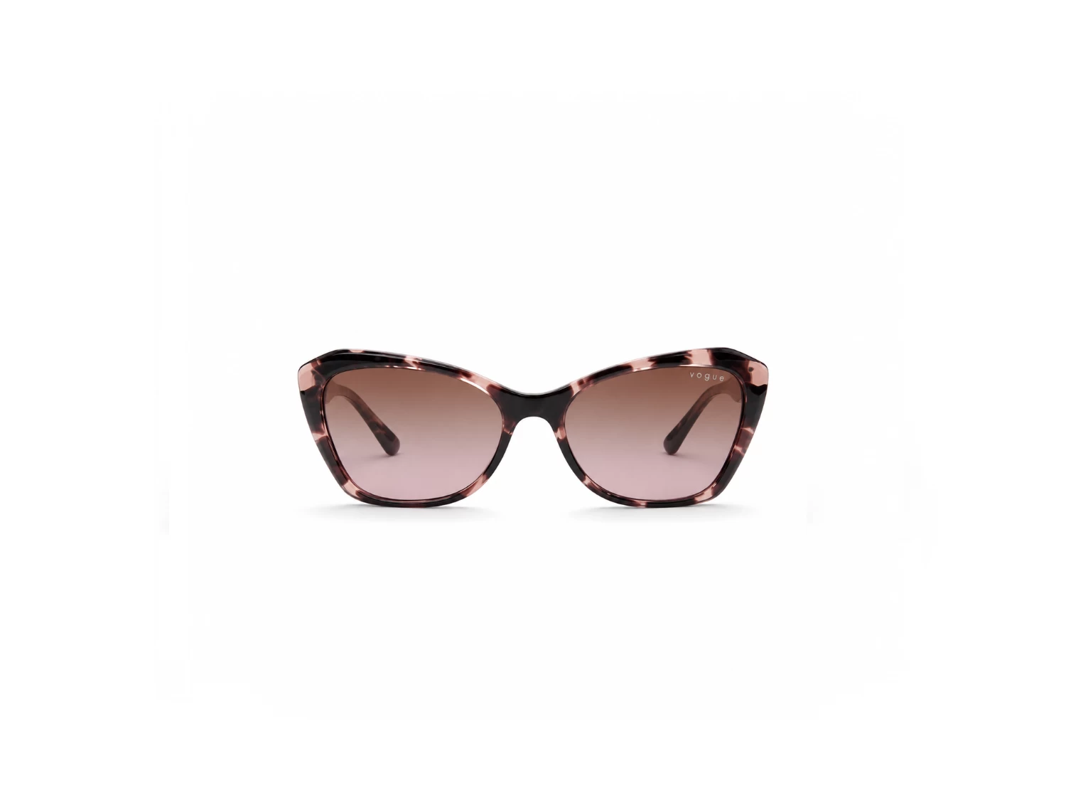 Vogue Pink Havana Tortoise Oversized Cat-Eye Women Sunglass (VO 5626-S 319914 56)